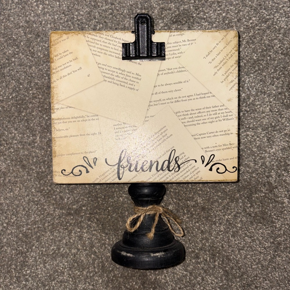 Decorative Friends Photo Holder